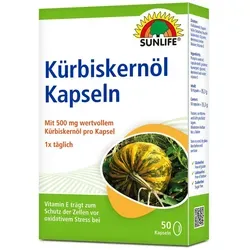 SUNLIFE® Kürbiskernöl Kapseln 35 g