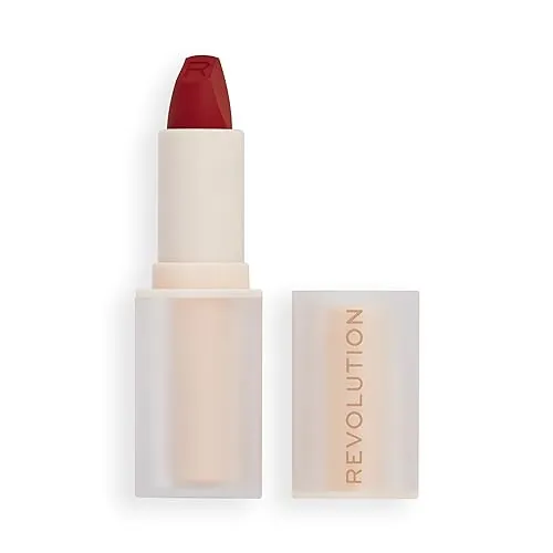 Revolution Lasting Kiss Lippenstift, Matte Formel, Ganztägiger Halt, CEO Ziegelrot