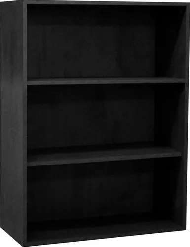 Aktenregal MÄUSBACHER "Big System Office", schwarzstahl, 81cm breit - Praktisches Aktenregal mit 3 Fächern und 2 festen Einlegeböden. Ideal für Büros, einfache Selbstmontage und pflegeleicht. Made in Germany mit 5 Jahren Garantie.