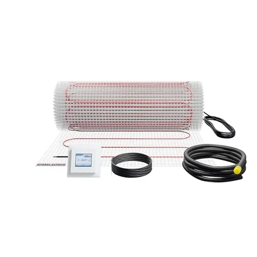 STIEBEL ELTRON FTM 100 Elektro Fußbodenheizung, 3m², 300 Watt - Elektro Fußbodenheizungen, ideal für Teppich, Vinyl & Kork, mit gleichmäßiger Temperaturverteilung für ein angenehmes Raumklima.