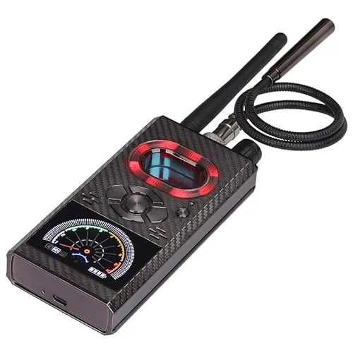 KOBERT GOODS T-9000 - Schnurloser Wanzenfinder - Navigation, GPS & Zubehör - Entdecken Sie versteckte Kameras und magnetische Wanzen mit dem intelligenten Suchsignalmodus und Nachtsichtfunktion für umfassende Sicherheit.