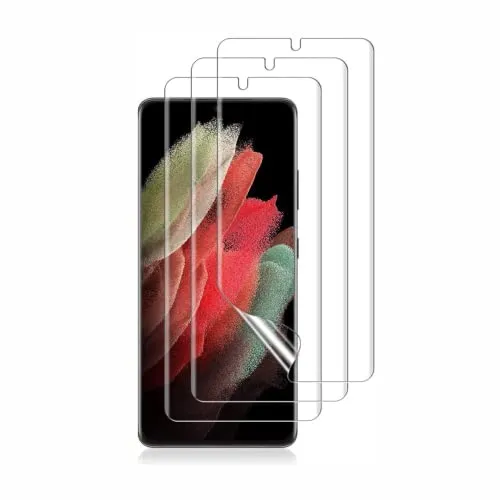 Arrivly 3 Pack Schutzfolie für Samsung A55 5G Folie Displayschutzfolie Panzerfolie Blitzaufnahmen Full Cover Hülle Kompatibel Blasenfrei Schutzfolie [Kein Glas] für Samsung A55 5G