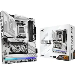 AsRock X870 PRO RS Mainboard - AM5, AMD X870, ATX, leistungsstark für Gaming und Multimedia Anwendungen