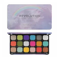 MAKE UP REVOLUTION Lidschatten Revolution Rainbow Eye Shadow Palette 18 x 1.1g