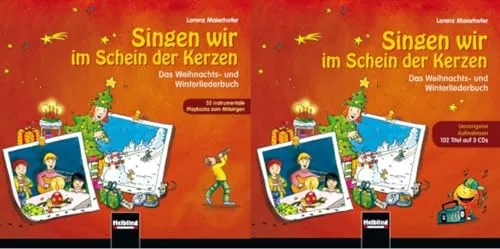 Singen wir im Schein der Kerzen. Medienpaket: 3er CD-Box mit Originalaufnahmen und 1 CD mit Playbacks