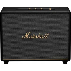 Marshall Woburn III - Kabelloser Bluetooth-Lautsprecher in Schwarz, beeindruckendes Klangbild und umweltfreundliches Design mit 70% recyceltem Kunststoff