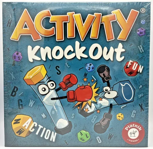 Piatnik - Activity KnockOut - Gesellschaftsspiel für kreative Köpfe, bei dem Schlagfertigkeit und Teamgeist gefragt sind – ideal für Partys und gesellige Abende!