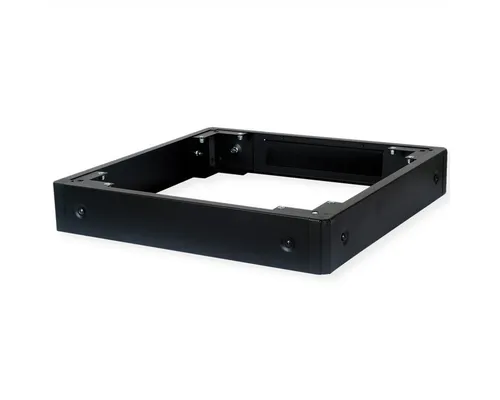ROLINE Netzwerkschrank Sockel 600x600mm schwarz - Robuster Sockel für Netzwerkschränke, ideal für stabile Montage. Lieferumfang: Sockel und Befestigungsmaterial. Perfekt für eine sichere und platzsparende Lösung.