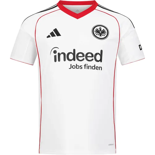 adidas Eintracht Frankfurt 25-25 Auswärtstrikot Kinder - Leichtes Fußball-Trikot für Kinder im Auswärtsspiel-Design von Eintracht Frankfurt; feuchtigkeitsregulierend für hohen Tragekomfort und optimalen Sitz.