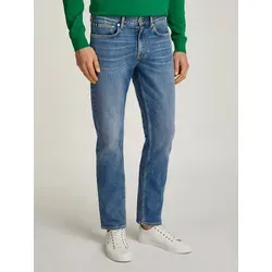 Tommy Hilfiger Herren Core Denton Jeans - Hochwertige Stretch-Denim Jeans im Straight Leg Fit, ideal für lässige Outfits mit Tommy Hilfiger-Branding.