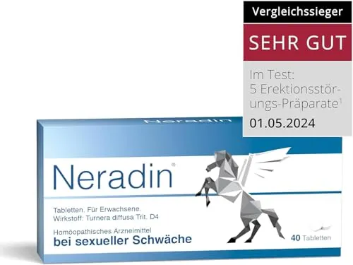 Neradin Tabletten 40 Stück - Praktische Tabletten zur Unterstützung der täglichen Pflege, in einer praktischen Packung mit 40 Stück.
