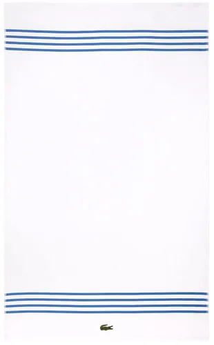 Lacoste Badetuch "LCOURTLI" 90x150 cm – Komfortabel und stilvoll - Das Lacoste Badetuch "LCOURTLI" aus 100% Bio-Baumwolle bietet hohen Komfort und ausgezeichnete Saugfähigkeit. Mit seinem zeitlosen Design und dem gestickten Logo ist es ein eleganter Blickfang für Ihr Badezimmer.