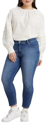Levi's Damen Size 311 Shaping Skinny Jeans, Lapis Gallop Plus, 22 S - Damen-Jeanshosen, die deine Kurven formen und die Beine verlängern. Mit innovativem Einsatz für einen flachen Bauch und maximalen Komfort.