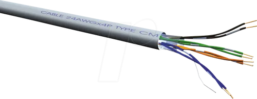 VALUE 21990596 - Cat.5e Netzwerkkabel, UTP, grau, 300 m