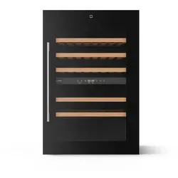 Klarstein Illuminosa Weinkühlschrank Einbau - 57 Flaschen, 2 Zonen - Weinkühlschrank mit Platz für 57 Flaschen und zwei Kühlzonen für perfekte Temperierung deiner Weine. UV-Schutz und leise Buchenholzregale sorgen für optimale Lagerung und stilvolle Präsentation.