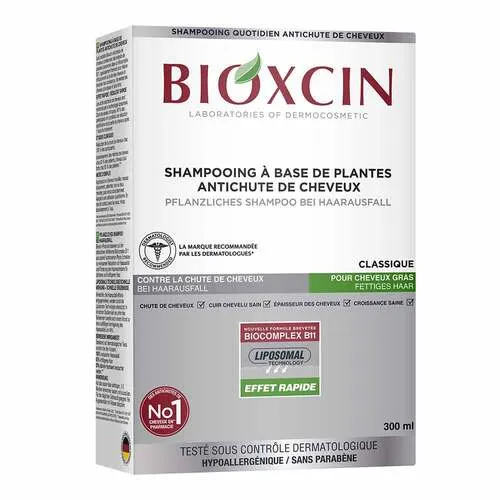 Bioxcin Shampoo gegen Haarausfall fettiges Haar 300 ml