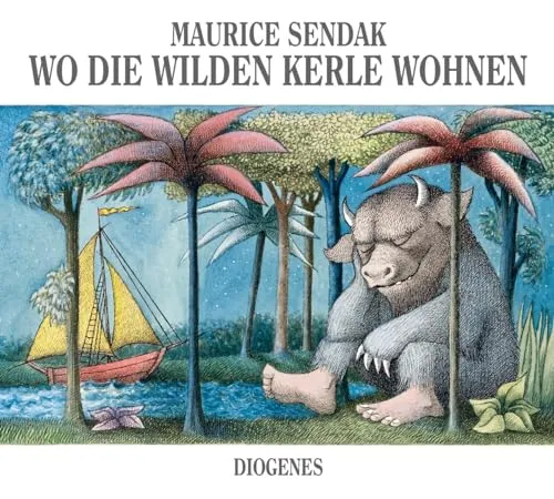 Wo die wilden Kerle wohnen - Kinderbuch - Fesselndes Kinderbuch über Abenteuer und Fantasie, perfekt für kleine Entdecker und Geschichtenerzähler.