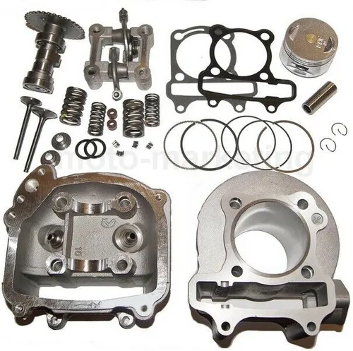 150ccm TUNING ZYLINDER KOPF VENTIL SET KOMPLETT für REX RS1000 ROLLER 125