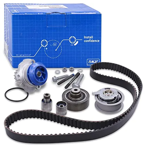 Wasserpumpe + Zahnriemensatz SKF VKMC 01251 - Steuerketten- & Zahnriemensätze, Komplettset mit Wasserpumpe und Zahnriemen für zuverlässigen Motorbetrieb und optimale Leistung.