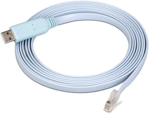 LANCOM RJ45/USB Serial Adapter - Blau - Sonstige Netzwerkartikel, ideal für die einfache Konfiguration von LANCOM Routern über USB ohne zusätzliche serielle Adapter. Kompatibel mit Windows, MAC und Linux.