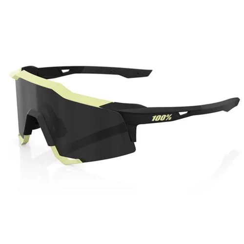 100% Speedcraft Sportbrille Soft Takt Glow/Black Mirror – UV-Schutz - Vielseitige Sportbrille mit bruchsicheren, kratzfesten Gläsern und abweisender Schicht gegen Wasser und Öl. Leichter TR90-Rahmen für hohen Tragekomfort und schnellen Gläserwechsel.