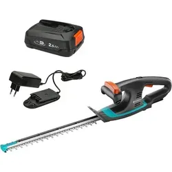GARDENA EasyCut 40 18V P4A Rea Akku Heckenschere - Leichtes 400mm Set mit Ladegerät, ergonomischer Handgriff und 70 Minuten Laufzeit