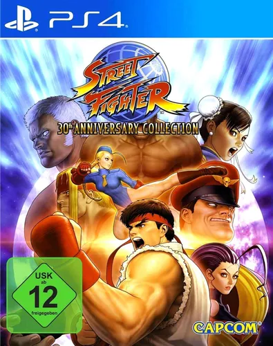 Street Fighter - 30th Anniversary Collection PS4 - Spiele für PlayStation 4 - Feiere 30 Jahre Kampfgeschichte mit allen klassischen Street Fighter Spielen in einer Sammlung!