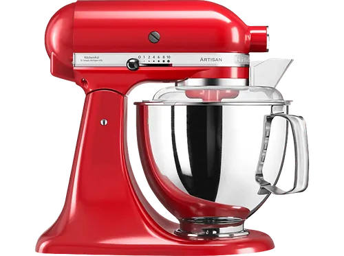 KitchenAid Artisan 5KSM175PSEER Empire Rot - Zubehör für Küchenmaschinen, stilvolles Design und leistungsstarke Küchenhilfe