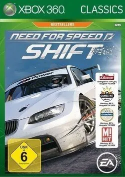 Need for Speed Shift für X-Box 360 - Rasantes Rennspiel mit realistischer Fahrphysik, perfekt für Speed-Fans und Gamer, die ein authentisches Rennerlebnis suchen.