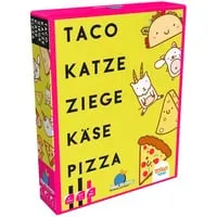 Kartenspiel - Taco Katze Ziege Käse Pizza