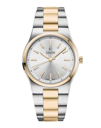 COVER CO219.04 Bracelet One Silver Bicolor Damenuhr mit Edelstahlband Saphirglas 5 ATM
