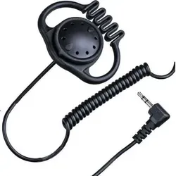 Albrecht OH-2A - Kopfhörer - Ohrbügel - Schwarz - Monophon - Verkabelt - Ohraufliegend - Schwarz