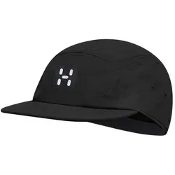 Haglöfs Brand Five Panel Cap M/L - True Black Solid Koffer24