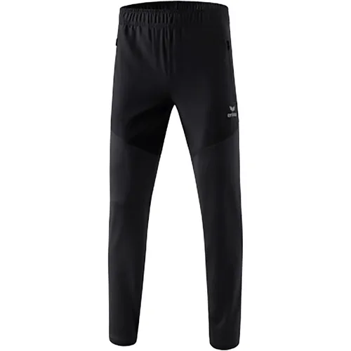 Erima Performance Allround Laufhose Herren Schwarz S - Kurze Sporthosen aus 92% recyceltem Polyester, superleicht und schnelltrocknend für optimalen Tragekomfort. Mit elastischem Bund und praktischen Seitentaschen für deine Essentials.