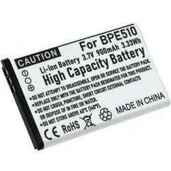 Powery Akku für Hagenuk E50 Handy-Akku 900 mAh (3.7 V) schwarz