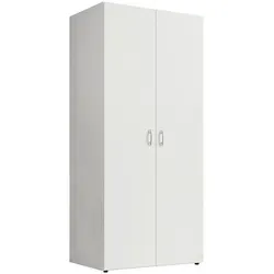 Schlafkontor Drehtürenschrank Base Joe - Kleiderschrank in 3 Größen - Drehtürenschrank in 3 Breiten und 2 Farben, pflegeleichte Kunststoffoberfläche, ideal für eine organisierte Garderobe im Schlafzimmer.