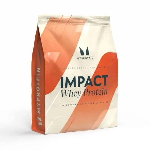 MyProtein Impact Whey Protein Vanille - 1000g - Sportnahrung mit 20 g hochwertigem Protein pro Portion, ideal für Muskelwachstum und Erholung. Leckerer Geschmack und hervorragende Löslichkeit, perfekt für deine Fitnessziele!