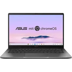 ASUS Chromebook Plus CX14 CX1405CTA Laptop – 14" FHD IPS, Intel Core 3-N355, 8GB RAM, 128GB eMMC - Leistungsstarker Chromebook mit 14" FHD IPS Display, optimal für Google Workspace. Inklusive 12 Monate Google One AI Premium mit 2 TB Cloud-Speicher. Schnelle Leistung und integrierte Sicherheit für sorgenfreies Arbeiten.