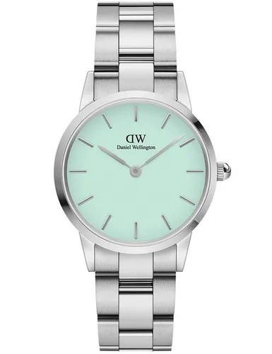 Nur Zeit Klassisch Daniel Wellington Versilbert/Stahl Kollektion Iconic Link - frau