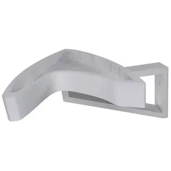 fossi3D Wandhalter Wandhalterung kompatibel für BlueBrixx 104180 Star Trek USS Enterprise weiß