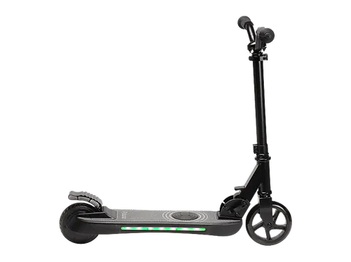 Denver Kids Kickscooter SCK-5500B Black - E-Scooter für Kinder mit 120-W-Motor, der eine Geschwindigkeit von bis zu 10 km/h und eine Reichweite von bis zu 6 km bietet – Spaß und Sicherheit beim Fahren!