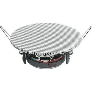 Busch-Jaeger 8225 EB Deckeneinbaulautsprecher, 8 cm - Hochwertiger Deckeneinbaulautsprecher mit 10 W Nennleistung, ideal für Hohlwände und Deckenmontage. Korrosionssicher und mit integriertem Lautsprechergitter für klaren Sound.