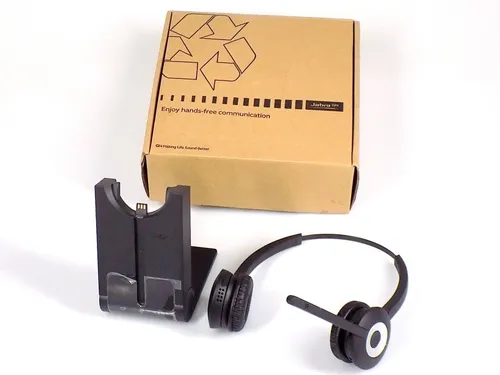 Jabra Pro 930 Duo UC - Kabelloses On-Ear Stereo Headset - Kopfhörer mit Noise Cancelling, ideal für Softphones und mobiles Arbeiten. Genießen Sie erstklassigen Sound und Freiheit ohne Kabel bis zu 120 Meter!