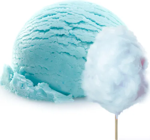 Zuckerwatte Geschmack Blau Eispulver Softeispulver 1:3