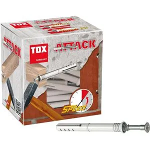Tox Nageldübel Attack 5/40, 017102081, 5 x 40mm, 50 Stück