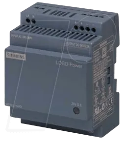 LOGO POWER 2,5A - Hutschienen-Netzteil - Zubehör für geregelte Stromversorgung, kompakte Bauweise für einfache Integration in Installationsverteiler und Schaltschränke.