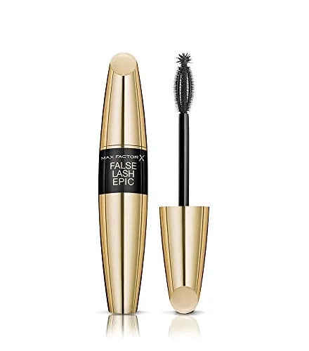 Max Factor False Lash Epic Mascara Waterproof - Wimperntusche mit innovativer 3 Zonen Bürste für Volumen und Vergrößerung kleinster Wimpern, wasserfest – 1 x 13.1 ml