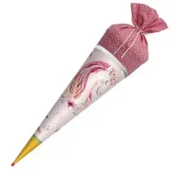 ROTH Schultüte 70cm Einhornträume – Lieblingsstück für kleine Einhornfans - Schultüte 70cm Einhornträume von ROTH, perfekt für den ersten Schultag und begeistert mit einem zauberhaften Einhorn-Design.