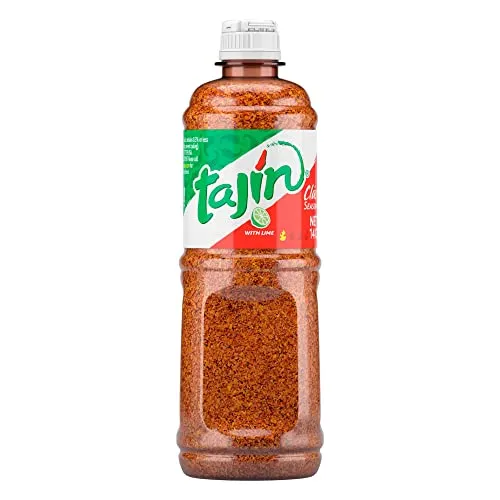 Tajín Clásico Chili-Limettengewürz 400g - Perfekte Würze für Snacks - Kräutergewürz von Tajín, ideal für Früchte und Snacks, bringt eine köstliche Chili-Limetten-Note in jedes Gericht.