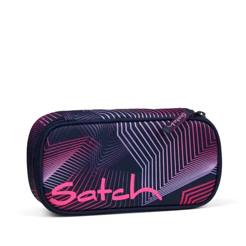 Seismic Pink Schlamperbox - Stylische Schlamperbox für kreative Köpfe, ideal für Schule und Freizeit. Mit einer Breite von 10 cm und leichtem Gewicht von 200 g.